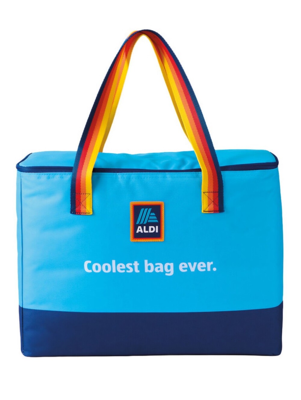 ALDI Reusable Insulated Freezer Cooler Bag / Grocery Tote Large NEW with TAGS